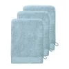 Sensei Maison Serviettes De Toilette 3 Gants De Toilette Zéro Twist 560gr/m² Bleu Arctic 16x22 Cm -Gants de toilette Soldes 3 gants de toilette zero twist 560gr m2 bleu arctic 16x22 cm