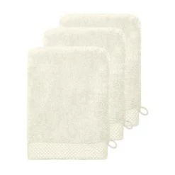 Sensei Maison Serviettes De Toilette 3 Gants De Toilette Zéro Twist 560gr/m² Poudre 16x22 Cm -Gants de toilette Soldes 3 gants de toilette zero twist 560gr m2 ecru 16x22 cm 2