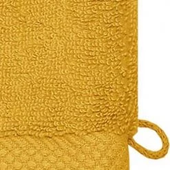 Sensei Maison Serviettes De Toilette 3 Gants De Toilette Zéro Twist 560gr/m² Safran 16x22 Cm -Gants de toilette Soldes 3 gants de toilette zero twist 560gr m2 safran 16x22 cm 2