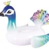 Jumbo Bag Accessoires Et Serviettes De Plage  Bouée Gonflable Pour Adulte En Forme De Paon