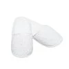 Linandelle Peignoirs Et Chaussons De Bain Chausson De Bain En Eponge Blanc Taille 38 -Gants de toilette Soldes chausson de bain en eponge blanc taille 38 2