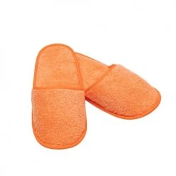 Linandelle Peignoirs Et Chaussons De Bain Chausson De Bain En Eponge Orange Taille 37