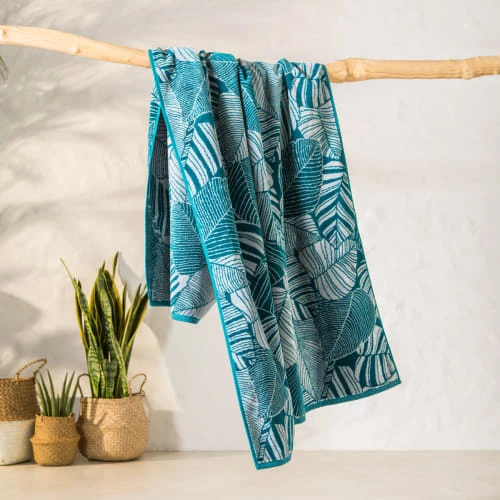 Anne De Solène Décoration De Jardin Drap De Plage Coton 100x180 Cm Vert Foncé 4 Anne De Solène Décoration De Jardin Drap De Plage Coton 100x180 Cm Vert Foncé – Image 2