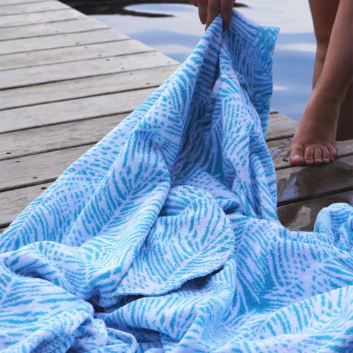 Anne De Solène Décoration De Jardin Drap De Plage Coton 100x180 Cm Vert Foncé 6 Anne De Solène Décoration De Jardin Drap De Plage Coton 100x180 Cm Vert Foncé – Image 4