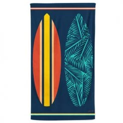 Maison Jean-Vier Accessoires Et Serviettes De Plage  Drap De Plage Coton Bleu 100x180 Cm