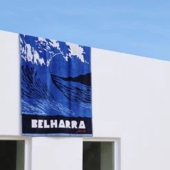 Maison Jean-Vier Décoration De Jardin Drap De Plage Coton Bleu 100x180 Cm -Gants de toilette Soldes drap de plage coton bleu 100x180 cm 7