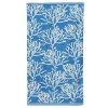 Maison Jean-Vier Décoration De Jardin Drap De Plage Coton Bleu 100x180 Cm -Gants de toilette Soldes drap de plage coton bleu 100x180 cm 9