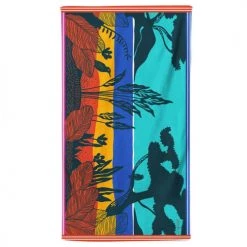 Maison Jean-Vier Décoration De Jardin Drap De Plage Coton Turquoise 100x180 Cm