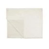 Sensei Maison Accessoires Et Serviettes De Plage  Drap De Plage Double Face Finition Broderie Blanc Cassé 100x180 Cm -Gants de toilette Soldes drap de plage double face finition broderie blanc casse 100x180 cm