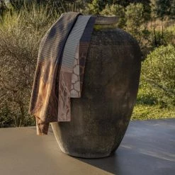 Le Jacquard Français Accessoires Et Serviettes De Plage  Drap De Plage En Coton Encre 100 X 200 -Gants de toilette Soldes drap de plage en coton encre 100 x 200 2