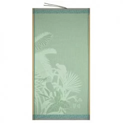 Le Jacquard Français Accessoires Et Serviettes De Plage  Drap De Plage En Coton Jade 100 X 200