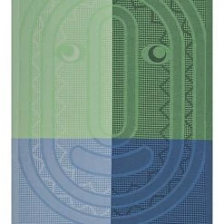 Le Jacquard Français Décoration De Jardin Drap De Plage En Coton Mineral 70 X 140