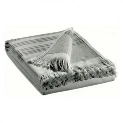 Vivaraise Décoration De Jardin Drap Hammam En Coton Perle 90 X 180
