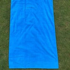 LASA Home Décoration De Jardin En Velours Turquoise 90X160 Cm -Gants de toilette Soldes en velours turquoise 90x160 cm 3