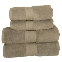 Sensei Maison Ensemble De Bain 4 Pièces Mastic -Gants de toilette Soldes ensemble de bain 4 pieces mastic 8