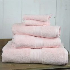 Sensei Maison Ensemble De Bain 5 Pièces Poudre -Gants de toilette Soldes ensemble de bain 5 pieces poudre 2