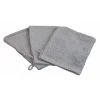 Linandelle Serviettes De Toilette ESSENTIELLE - Lot De 3 Gants De Toilette éponge 600gr Gris Souris -Gants de toilette Soldes essentielle lot de 3 gants de toilette eponge 600gr gris souris 3