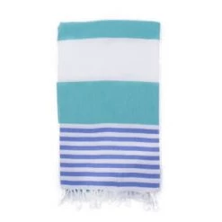 Fouta Futée Décoration De Jardin Fouta 100% Coton Avec Franges Fushia Et Orange 100x170cm -Gants de toilette Soldes fouta 100 coton avec franges vert et bleu 100x170cm 5