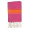 Febronie Décoration De Jardin Fouta Bicolore 100x200 Rose Fuschia Et Orange -Gants de toilette Soldes fouta bicolore 100x200 rose fuschia et orange