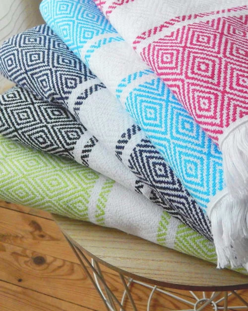 Le Comptoir De La Plage Accessoires Et Serviettes De Plage Fouta Doublée éponge Avec Franges Rouge Corail Chevron 90x160 7 Le Comptoir De La Plage Accessoires Et Serviettes De Plage Fouta Doublée éponge Avec Franges Rouge Corail Chevron 90x160 – Image 5