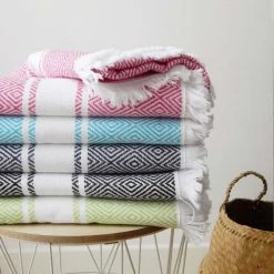 Le Comptoir De La Plage Accessoires Et Serviettes De Plage Fouta Doublée éponge Avec Franges Rouge Corail Chevron 90x160 13 Le Comptoir De La Plage Accessoires Et Serviettes De Plage Fouta Doublée éponge Avec Franges Rouge Corail Chevron 90x160 -Gants de toilette Soldes fouta doublee eponge avec franges rouge corail chevron 90x160 6