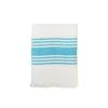 Le Comptoir De La Plage Accessoires Et Serviettes De Plage  Fouta Doublée éponge Bleu Turquoise Karabuk 90x160cm -Gants de toilette Soldes fouta doublee eponge bleu turquoise karabuk 90x160cm