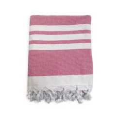 Le Comptoir De La Plage Accessoires Et Serviettes De Plage Fouta Doublée éponge Kandara Gris 140x180 340g/m² 11 Le Comptoir De La Plage Accessoires Et Serviettes De Plage Fouta Doublée éponge Kandara Gris 140x180 340g/m² -Gants de toilette Soldes fouta doublee eponge kandara fuchsia 140x180 340g m2