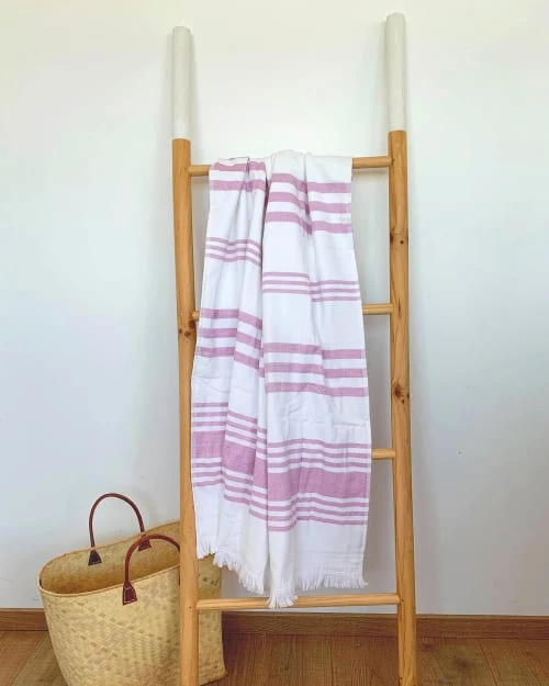 Le Comptoir De La Plage Accessoires Et Serviettes De Plage Fouta Doublée éponge Parme Karabuk 90x160 4 Le Comptoir De La Plage Accessoires Et Serviettes De Plage Fouta Doublée éponge Parme Karabuk 90x160 – Image 2