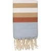 Febronie Décoration De Jardin Fouta En Coton 100x200 Beige -Gants de toilette Soldes fouta en coton 100x200 beige 4