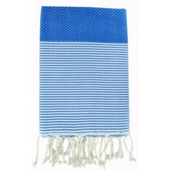 Febronie Décoration De Jardin Fouta En Coton 100x200 Vert Canard -Gants de toilette Soldes fouta en coton 100x200 bleu grec