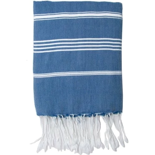Febronie Décoration De Jardin Fouta En Coton 100x200 Bleu Grec 3 Febronie Décoration De Jardin Fouta En Coton 100x200 Bleu Grec