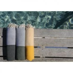 Febronie Décoration De Jardin Fouta En Coton 100x200 Noir 12 Febronie Décoration De Jardin Fouta En Coton 100x200 Noir -Gants de toilette Soldes fouta en coton 100x200 noir 4