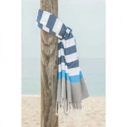 Febronie Décoration De Jardin Fouta En Coton 100x200 Taupe Clair -Gants de toilette Soldes fouta en coton 100x200 taupe clair 11