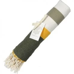 Febronie Décoration De Jardin Fouta En Coton 100x200 Taupe Clair -Gants de toilette Soldes fouta en coton 100x200 taupe clair 14