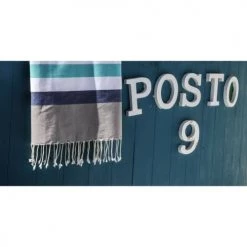 Febronie Décoration De Jardin Fouta En Coton 100x200 Taupe Clair -Gants de toilette Soldes fouta en coton 100x200 taupe clair 3