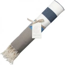 Febronie Décoration De Jardin Fouta En Coton 100x200 Taupe Clair -Gants de toilette Soldes fouta en coton 100x200 taupe clair 8