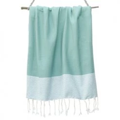 Febronie Décoration De Jardin Fouta En Coton 100x200 Vert Turquoise 9 Febronie Décoration De Jardin Fouta En Coton 100x200 Vert Turquoise -Gants de toilette Soldes fouta en coton 100x200 vert turquoise 7