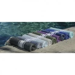 Febronie Décoration De Jardin Fouta En Coton Bande Blanche 100x200 Noir 13 Febronie Décoration De Jardin Fouta En Coton Bande Blanche 100x200 Noir -Gants de toilette Soldes fouta en coton bande blanche 100x200 noir 5