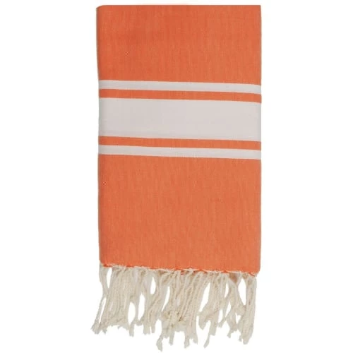Febronie Décoration De Jardin Fouta En Coton Bande Blanche 100x200 Orange Mandarine 3 Febronie Décoration De Jardin Fouta En Coton Bande Blanche 100x200 Orange Mandarine