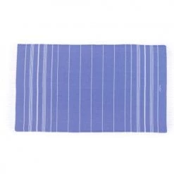 LeStoff France Accessoires Et Serviettes De Plage  Fouta En Coton Peigné Azur 50 X 100 Cm