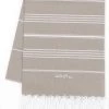 LeStoff France Accessoires Et Serviettes De Plage  Fouta En Coton Peigné BIO Beige 95 X 180 Cm -Gants de toilette Soldes fouta en coton peigne bio beige 95 x 180 cm