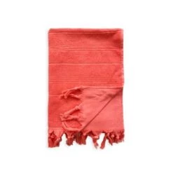 Le Comptoir De La Plage Accessoires Et Serviettes De Plage  Fouta Hammam éponge Bouclette Bleu Canard 150 X 180 -Gants de toilette Soldes fouta hammam eponge bouclette corail 150 x 180