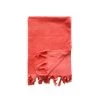Le Comptoir De La Plage Accessoires Et Serviettes De Plage  Fouta Hammam éponge Bouclette Corail 90 X 160 -Gants de toilette Soldes fouta hammam eponge bouclette corail 90 x 160