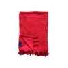 Le Comptoir De La Plage Accessoires Et Serviettes De Plage Fouta Hammam éponge Bouclette Rouge 150 X 180 1 Le Comptoir De La Plage Accessoires Et Serviettes De Plage Fouta Hammam éponge Bouclette Rouge 150 X 180 -Gants de toilette Soldes fouta hammam eponge bouclette rouge 150 x 180