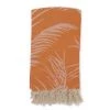 Fouta Futée Décoration De Jardin Fouta Palmiers 100% Coton Avec Franges Orange 100x180cm 2 Fouta Futée Décoration De Jardin Fouta Palmiers 100% Coton Avec Franges Orange 100x180cm -Gants de toilette Soldes fouta palmiers 100 coton avec franges orange 100x180cm