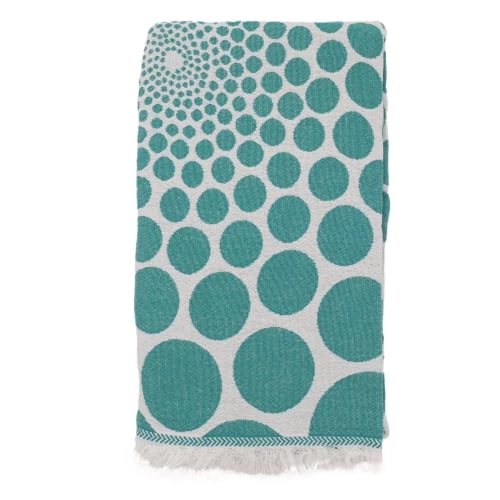 Fouta Futée Décoration De Jardin Fouta Pois En Coton Avec Franges émeraude 95x170cm 3 Fouta Futée Décoration De Jardin Fouta Pois En Coton Avec Franges émeraude 95x170cm