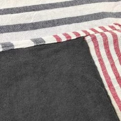 Naf Naf Accessoires Et Serviettes De Plage  Fouta Serviette De Plage Bleu En Coton 90x170 Cm -Gants de toilette Soldes fouta serviette de plage bleu en coton 90x170 cm 2