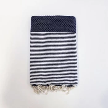 Le Comptoir De La Plage Accessoires Et Serviettes De Plage Fouta Traditionnelle Mikanda Tournesol 100x200 190g/m² 8 Le Comptoir De La Plage Accessoires Et Serviettes De Plage Fouta Traditionnelle Mikanda Tournesol 100x200 190g/m² – Image 6