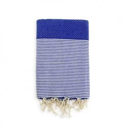Le Comptoir De La Plage Accessoires Et Serviettes De Plage  Fouta Traditionnelle Mikanda Royal 100x200 190g/m²