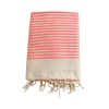 Le Comptoir De La Plage Accessoires Et Serviettes De Plage  Fouta Traditionnelle Yadara Pinky 100x200 190g/m²